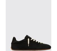 AXEL ARIGATO Daze Runner Black Suede Sneakers with Printed Logo - Size: 39 - female