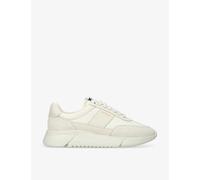 Axel Arigato Mens Cream Genesis Vintage Runner Leather and Recycled-polyester Trainers Eur 43.5 / 9.5 Uk Men