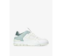 Axel Arigato Mens Green Comb Area Lo Calf-leather Low-top Trainers Eur 43.5 / 9.5 Uk Men