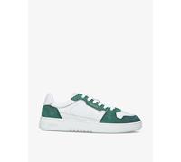 Axel Arigato Mens Green Comb Dice Leather and Suede Low-top Trainers Eur 44 / 10 Uk Men