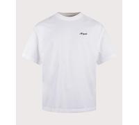 Axel Arigato Mens Oversized Fit Honor T-Shirt - Colour: White - Size: Medium