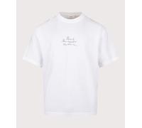 Axel Arigato Mens Oversized Fit London City T-Shirt - Colour: White - Size: Large Large
