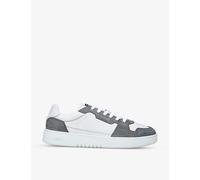 Axel Arigato Mens White/comb Dice Leather and Suede Low-top Trainers Eur 42 / 8 Uk Men