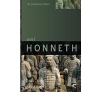Axel Honneth (Key Contemporary Thinkers)