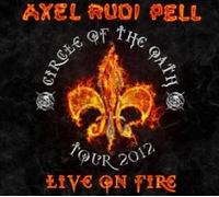 AXEL RUDI PELL - LIVE ON FIRE 2 CD 13 TRACKS HARD ROCK NEW