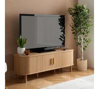 Axel TV Unit - Small - Oak Fluted