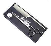 Axemoore 7" Professional Hairdressing Scissors Cutting Scissors with Scissors Box Comb Adjuster