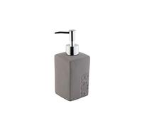 axentia Bath Soap Dispenser Dolomite Grey Approx. 7.2 x 18.2 x 7.2 cm