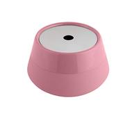axentia Nevada Earthenware Storage Box Stainless Steel Diameter Approx. 13 cm Pink
