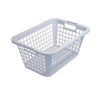 axentia Plastic Laundry Basket, Multi-Colour, 53 x 40 x 23 cm