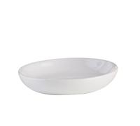 'Axentia Soap Dish, Decorative Ceramic Bathroom Round Soap Dish/Soap Holder without Wall Mounted, Bathroom Accessories, approx. 10.5 x 10.5 x 2 cm White