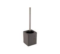 Axentia Toilet Brush Set, Dolomite Chrome plated, Gray, ca. 10,5 x 13 x 10,5 cm