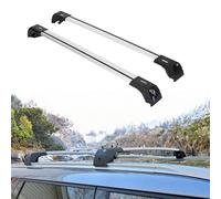 Axenture Car Roof Bars for Mini Countryman Suv 2010-2016; Lockable Roof Rack Cross Bars, Compatible with Flush-Mounted Roof Rails Grey (2 Pcs)