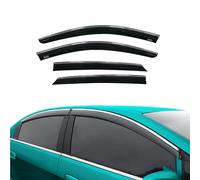 Axenture Chrome Car Wind Deflector Set for Opel Astra L 2022 Onwards - Rain & Sun Guard Side Vent Visors (4 pcs)