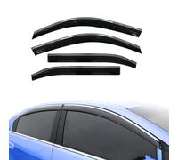 Axenture Chrome Window Wind Deflector Set for Honda H-Rv 2022 Onwards - Rain & Sun Guard Side Window Vent Visors (4 pcs)