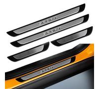 Axenture Compatible with Vauxhall Insignia 2008-2023 Chrome Door Sill Trim Plate Covers Scratch Guard