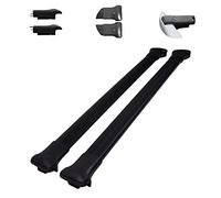Axenture Roof Bars For Cars With Roof Rails Compatible For Skoda Octavia 3 Sw 2013 And Later Roof Rack 2 Pieces Black