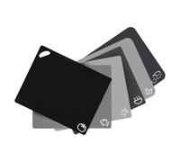 Axer Kitchen Chopping Board Plastic Large - 6-Piece Cutting Mat Kitchen Flexible - Colourful Chopping Board Set Dishwasher Safe - Chopping Board Set