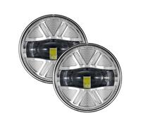 Axexnejv Front Light Assembly 1Pair For GMC For Sierra 1500 2007-2013/for Sierra 2500HD 3500HD 2007-2014 Car Front Bumper Driving Fog Light(Chrome)