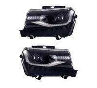 Axexnejv Front Light Assembly 2pcs For Chevrolet For Chevy For Camaro 2014 2015 Plug And PlayFront Projector Led Headlights(Left)