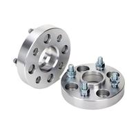 Axexnejv Wheel Spacer Universal M12XP1.5 M12xP1.25 2Pieces 15/20/25/30mm PCD 4x110 Center Bore 60.1mm Wheel Spacer Adapter(2PCS 35mm M12x1.25)