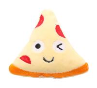 Axfbim Pizza Cat Toy, Cute Cat Self Play Toys Catnip, Creative Fries Pizza Modeling cat, Interactive Teething cat Toys, for Cat Exercise, Pets, Exercising (A)
