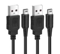 AXFEE 2 Pack 3DS Charger Cable, 1.2 M USB Cable for Nintendo 3DS XL/3DS XL/New 2DS XL/2DS/Dsi XL