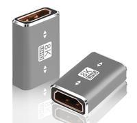 AXFEE 2 x HDMI Female to Female Adapter, 8K@60Hz, HDMI Coupler for 8K, 4K@120Hz, 2K, 1080p, 3D, ARC, HEC, HDCP - Laptop, HDTV, PC, Monitor, PS, Xbox, DVD