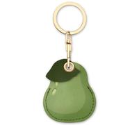 AXFEE 360° Protective Case for Air-Tag, Avocado Leather Air-Tag Keyring Case For A-pple Air-tag, Holder Case for Air-Tags, Air tag Holder Protective Air tags Case, Decorations for Key, Bag, Pet