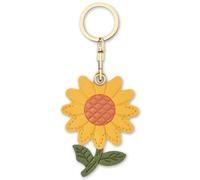 AXFEE 360° Protective Case for Air-Tag, Cartoon Sunflowers Leather Air Tag Keyring Case For A-pple Air-tag, Holder Case for Air-Tags, air-tag Holder Protective Case, Decorations for Key, Bag, Pet