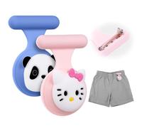 AXFEE Air-Tag Case, Air-tag Holder Case Hidden with Pin, Silicone Holder for A-pple Air-Tags, Shockproof case GPS Tracker, Wearable GPS Navigation Cases for Kids, Elderly, Pets, Clothes, Backpacks