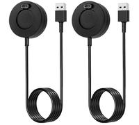 AXFEE Charger Cable, 2PC Watch Charger Dock, USB Charging Cable Replacement Compatible with Garmin Vivoactive 3/4/5, Fenix 7/7X/7S/6/6S/6X/6 Pro/5/5S, Forerunner 245/745/945/55/45, Instinct, Venu 2/2S