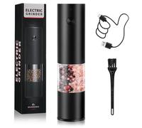 AXFEE Electric Salt and Pepper Grinder, Adjustable Coarseness Grinder