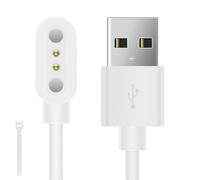 AXFEE Magnetic Charger Compatible with Willful, Magnetic Smart Watch Charger 2 pin 2.84mm, Smart Watch Charging Cables Compatible with YAMAY SW023 SW021 SW025 Letsfit ID206 ID205L ID205U ID216, White