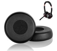 AXFEE Replacement Earpads for Jabra-Evolve 75(75UC 75MS 75SE) On-Ear Wireless Headset, Headphone Replacement Ear Pads Cushions with Premium Softer Protein Leather and Memory Foam