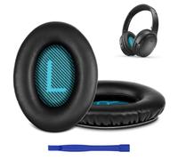 AXFEE Replacement Earpads with Arc Earpads Scrim for Bose QC35 & QC35 ii | Replacement Earpads Cushions, Premium Replacement Ear Pads Compatible with QuietComfort QC15/QC25/QC2/QC35 Around-Ear