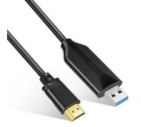 AXFEE USB 3.0 to HDMI Cable 1.5M, 1080P USB 3.0/2.0 to HDMI Male Full HD Multi-Display Video Audio Graphics Cable, Compatible with Windows 7/8/8.1/10/11/XP/MacOS, Suitable for PC Projector HDTV TV