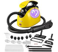 Axfive 248°F High-Temp Steam Cleaner - 21-Piece Handheld Steamer Set with Large Tank, Multi-Purpose Chemical-Free Cleaning for Floors, Oven & Toilet，Kitchen Oil, Window