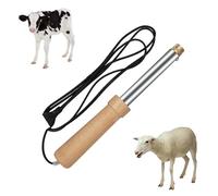 Electric Dehorner, Bloodless Cattle Sheep Remove Horn Device with Handle Design, Portable Electric Calf Dehorner, Copper Head Heating, for Dehorning Calves and Lambs Aged 15 to 70 Days