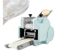 AXGCAA Electric Dumpling Skin Maker, Multifunctional Automatic Dumpling Wrapper Machine, 60 Pieces Per Minute, 140W Wonton Wrapper Dough Maker with 8cm Round Mold, for Commercial Household Restaurant