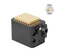 AXGCAA Wristwatch Movement Holder, Portable Watch Parts Holder Tool with 195 Fixed Pile, Wristwatch Movement Repair Tool, Knob Fixing Design, One-Click Locking, for Watch Repair Fixation