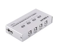 axGear 4 Port USB 2.0 Auto Sharing Switch HUB Selector Switcher for Printer