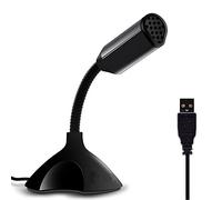 axGear USB Microphone Computer Mic for Desktop Laptop Notebook Voice Chat Record
