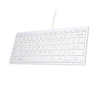 axGear USB Mini Keyboard with Chocolate Buttons Stylish Portable Ultra Slim for Mac PC