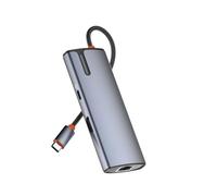 axGear USB Type C HUB Converter Giga LAN HDMI 4K USB 3.0 Aluminium Alloy USB-C Adapter