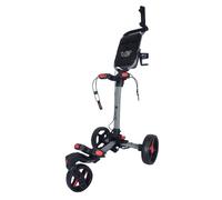 Axglo TriLite 360 Unisex Adult Golf Trolley, Grey-Red, One Size