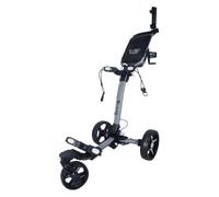 Axglo Tri-360 V2 3 Wheel Golf Trolley Push Cart Swivel with Umbrella Holder