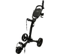 Axglo TriLite Black/Black Manual Golf Trolley