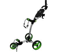 Axglo TriLite Grey/Green Manual Golf Trolley