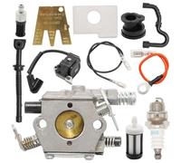 AXGSRV 11301200603 Carburetor, Carb with Air Filter Tune Up Kit Replacement for Stihl 017 018 MS170 MS 180 MS170C MS180C Chainsaw, Replaces ZAMA C1Q-S57 C1Q-S57A C1Q-S57B